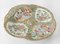 19th Century Chinese Export Rose Medallion Porcelain Shrimp Plate 2