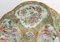 Chinesischer Export Rose Medaillon Porzellan Teller mit Garnelen, 19. Jh. 3