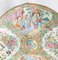 19th Century Chinese Export Rose Medallion Porcelain Shrimp Plate 6