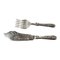 Chinese Export Sterling Silver Fish Serving Set, Set of 2 1