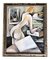 Stewart Ross, Female Nude Interior, 1990er, Malerei auf Leinwand 1