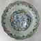 French Faience Polychrome Repaired Charger 13