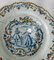 French Faience Polychrome Repaired Charger 2