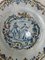 French Faience Polychrome Repaired Charger 5