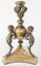 Italian Grand Tour Neoclassical Bronze & Alabaster Candlestick 4