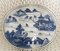 Chinese Export Chinoiserie Blue and White Basket and Tray, Set of 2, Image 11