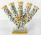 19th Century European Majolica Maiolica Faience Tulipiere Flower Vase, Image 2