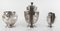 Antique Art Deco Silverplate and Rosewood Tea Set from Christofle, Set of 3, Image 3