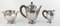 Juego de té Art Déco antiguo de plata y palisandro de Christofle. Juego de 3, Imagen 2
