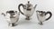 Antique Art Deco Silverplate and Rosewood Tea Set from Christofle, Set of 3 13
