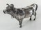 Lechera Hanau de plata con forma de vaca alemana de finales del siglo XIX de Neresheimer, Imagen 3