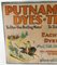 19th Century Countertop Advertising Display for Putnam Dyes-Tints, Image 3