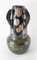 Vase Art Nouveau Art Nouveau en Poterie Tchèque du Début du 20ème Siècle 13