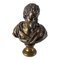 19th Century Italian Grand Tour Bronze Bust of Satyr 1