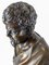 19th Century Italian Grand Tour Bronze Bust of Satyr 8