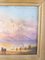 Hudson River, 1800s, Paint on Cardboard, Framed 6