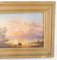 Hudson River, 1800s, Peinture sur Carton, Encadré 4