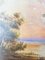Hudson River, 1800s, Peinture sur Carton, Encadré 8
