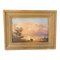 Hudson River, 1800s, Paint on Cardboard, Framed 1