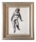 Female Nude, 1960s, Marker on Paper, Framed, Image 1