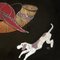 Vintage Fox & Hound Equestrian Couroc of Monterey Bowls, Set of 5, Image 4