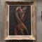 Daniel Buckler, Modernist Abstract Female Nude, 1960s, Painting, Framed 6