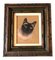Siamese Cat, 1950s, Pastel on Paper, Framed, Image 1
