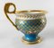 French Sevres Type Teacup and Saucer with Floral Decoration, Image 12