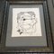 Wayne Cunningham, Untitled, Abstract Ink Drawings, Framed, Set of 2 3