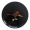 Mid-Century Modern Couroc of Monterey Cardinal Bird Round Tray 1