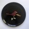 Mid-Century Modern Couroc of Monterey Cardinal Bird Rundes Tablett 3