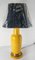 Early 20th Century English Bretby Yellow Chinoiserie Table Lamp, Image 11