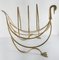 19th Century English Swan or Goose Form Brass Magazine Rack, Image 5