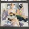 Desnudos femeninos expresionistas, años 80, Pintura. Juego de 4, Imagen 4