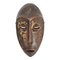 Máscara de Lega Mid-Century de madera tallada, Imagen 1