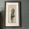 Abstract Female Nude Study, 1950s, Charcoal, Framed, Image 5