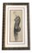 Abstract Female Nude Study, 1950s, Charcoal, Framed 1