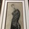 Abstract Female Nude Study, 1950s, Charcoal, Framed 2