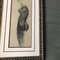 Abstract Female Nude Study, 1950s, Charcoal, Framed, Image 3