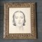 Retrato femenino Art Déco, siglo XX, Carbón sobre papel, Enmarcado, Imagen 5
