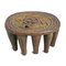 Vintage Nupe Wooden Stool, Image 3