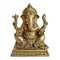 Ganesha de latón vintage, Imagen 1