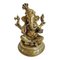 Figura de Ganesha vintage de latón, Imagen 1
