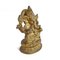 Kleine Vintage Ganesha Figur aus Messing 2