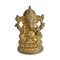 Small Vintage Brass Ganesha Figure 5