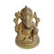 Small Vintage Brass Ganesha Figure 5