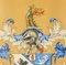 Tiffany & Co., Gouache Family Crest, Painting, Framed, Image 4