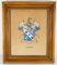 Tiffany & Co., Gouache Familienwappen, Gemälde, gerahmt 9