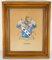 Tiffany & Co., Gouache Family Crest, Painting, Framed 9
