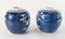 Chinese Chinoiserie Blue and White Prunus Ginger Jars, Set of 2, Image 3